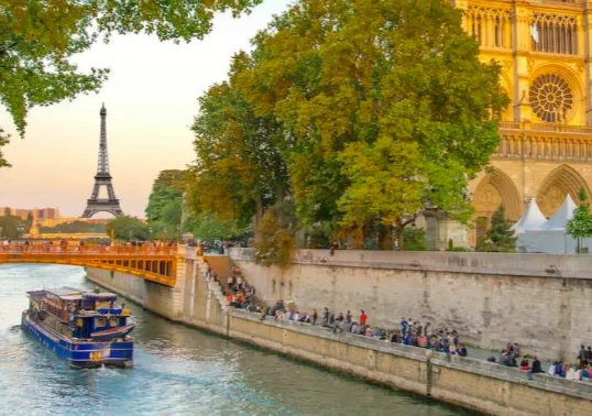 Rio Sena y Notre Dame